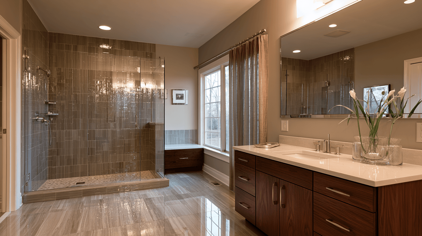 Bathroom Remodel after
